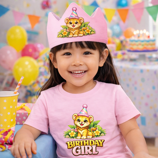 Personalised Safari Birthday Crown