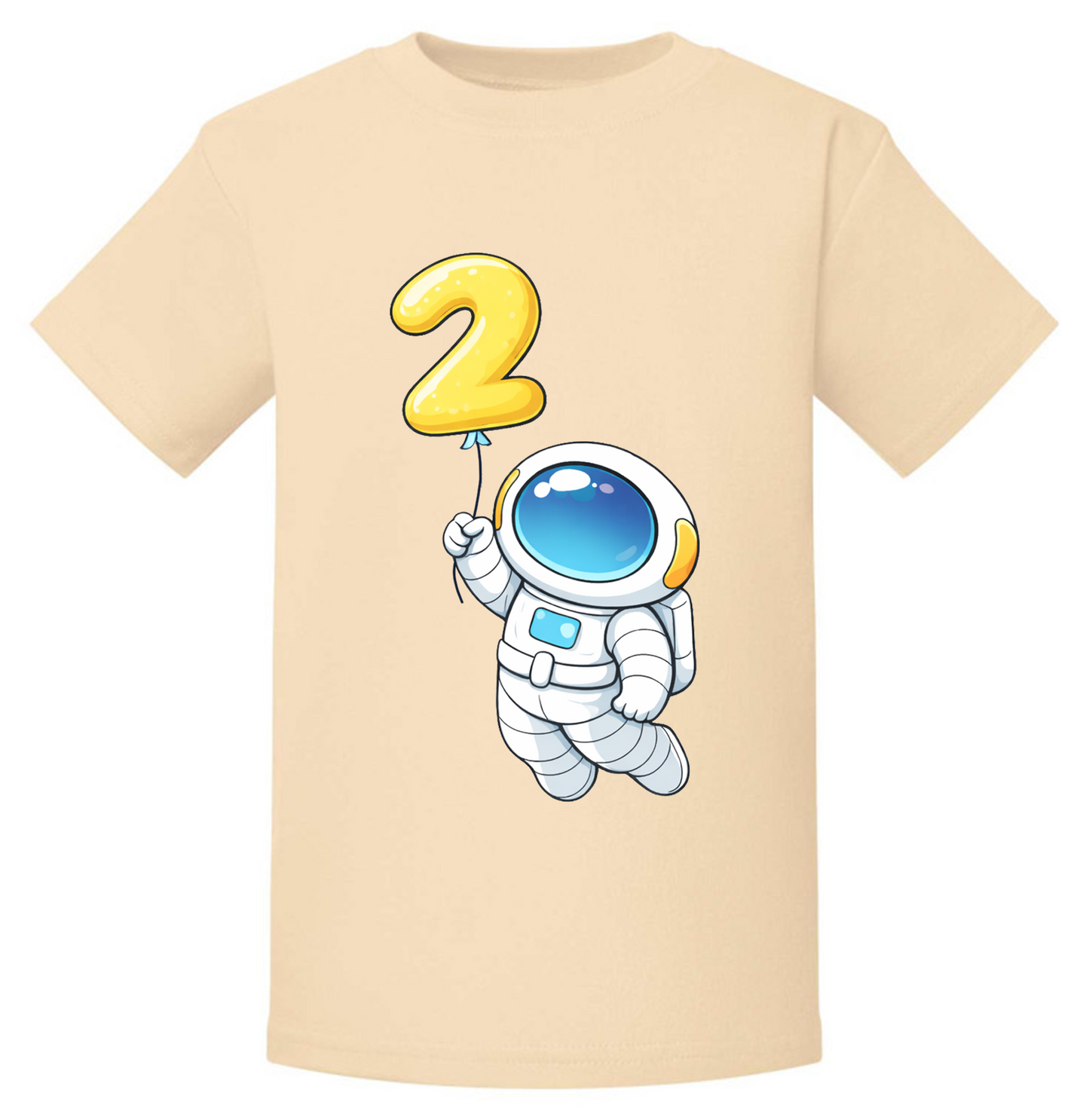 Space Birthday T-Shirt | Kids Age Birthday T-Shirt