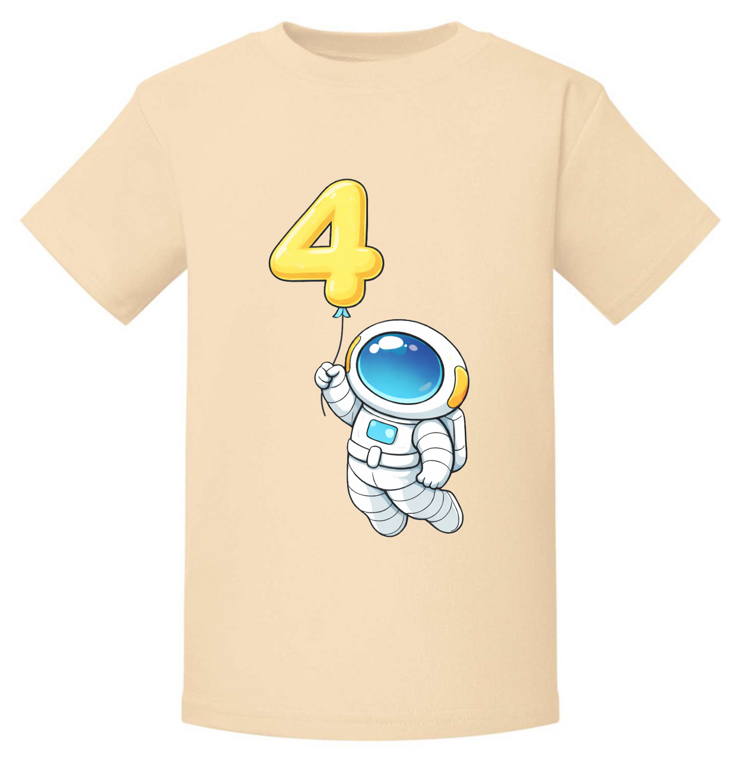 Space Birthday T-Shirt | Kids Age Birthday T-Shirt