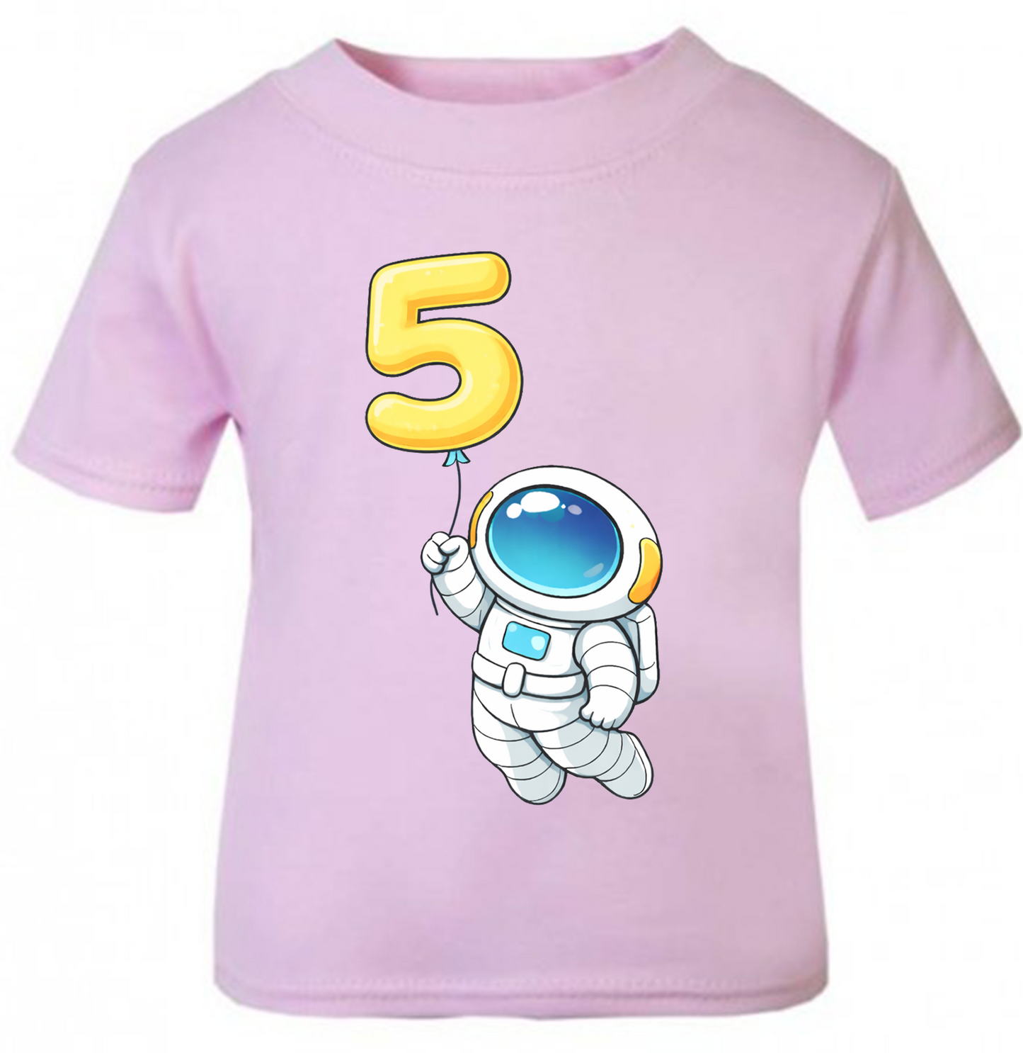 Space Birthday T-Shirt | Kids Age Birthday T-Shirt