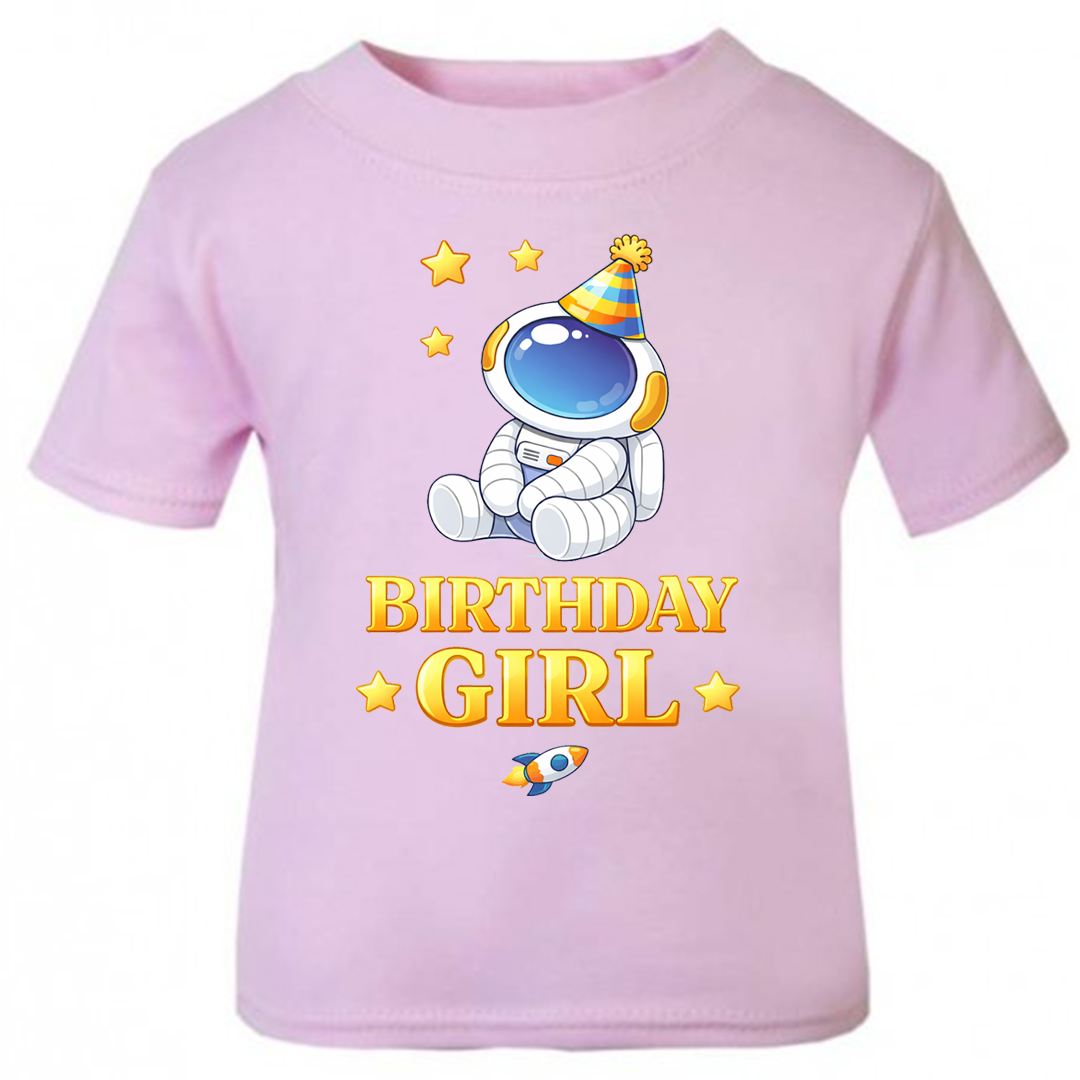 Space Birthday T-Shirt | Birthday Boy/Girl T-Shirt