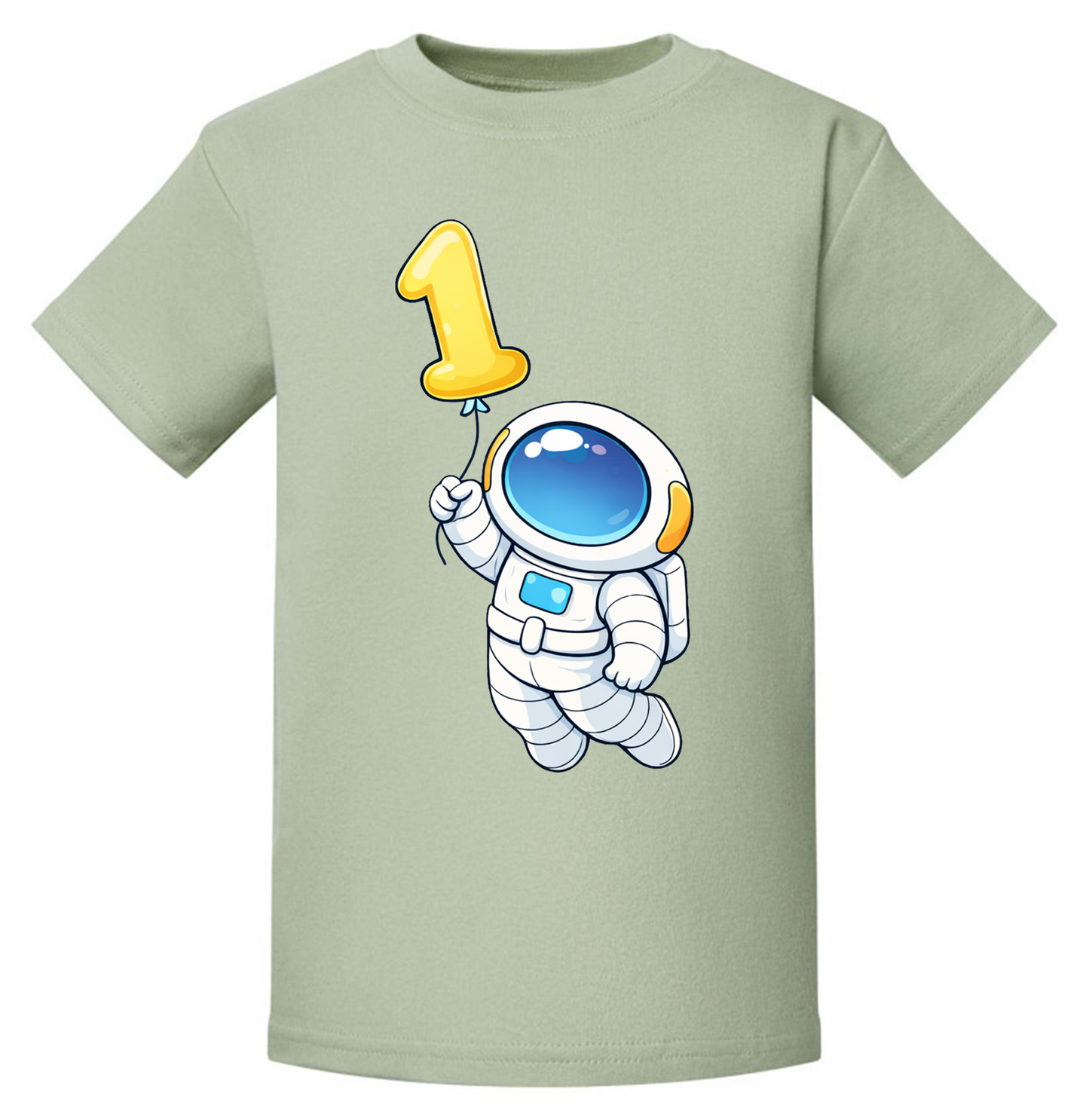 Space Birthday T-Shirt | Kids Age Birthday T-Shirt