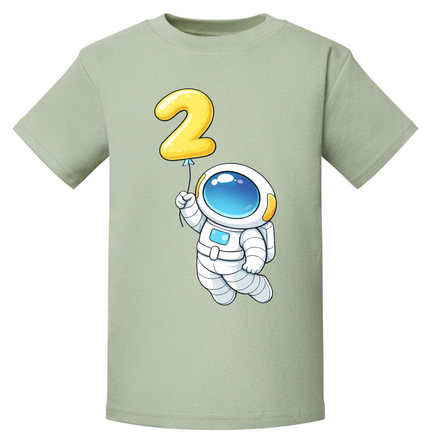 Space Birthday T-Shirt | Kids Age Birthday T-Shirt